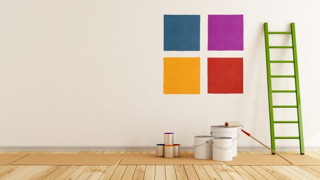 Come correggere le misure di una stanza con i colori